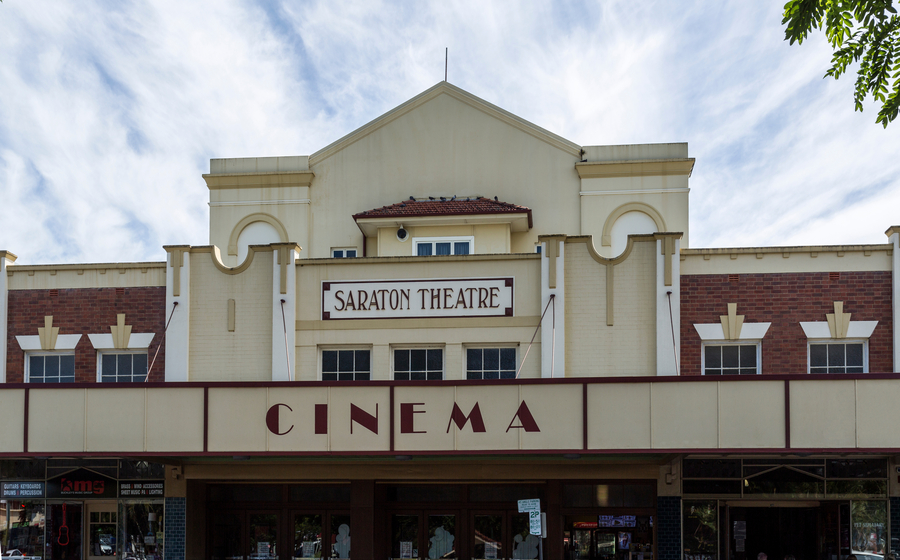Photograph of a cinema